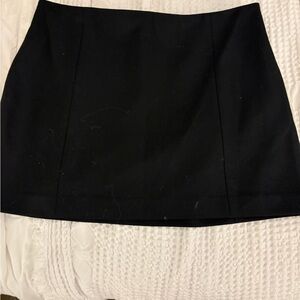 Aritzia Black Mini Skirt